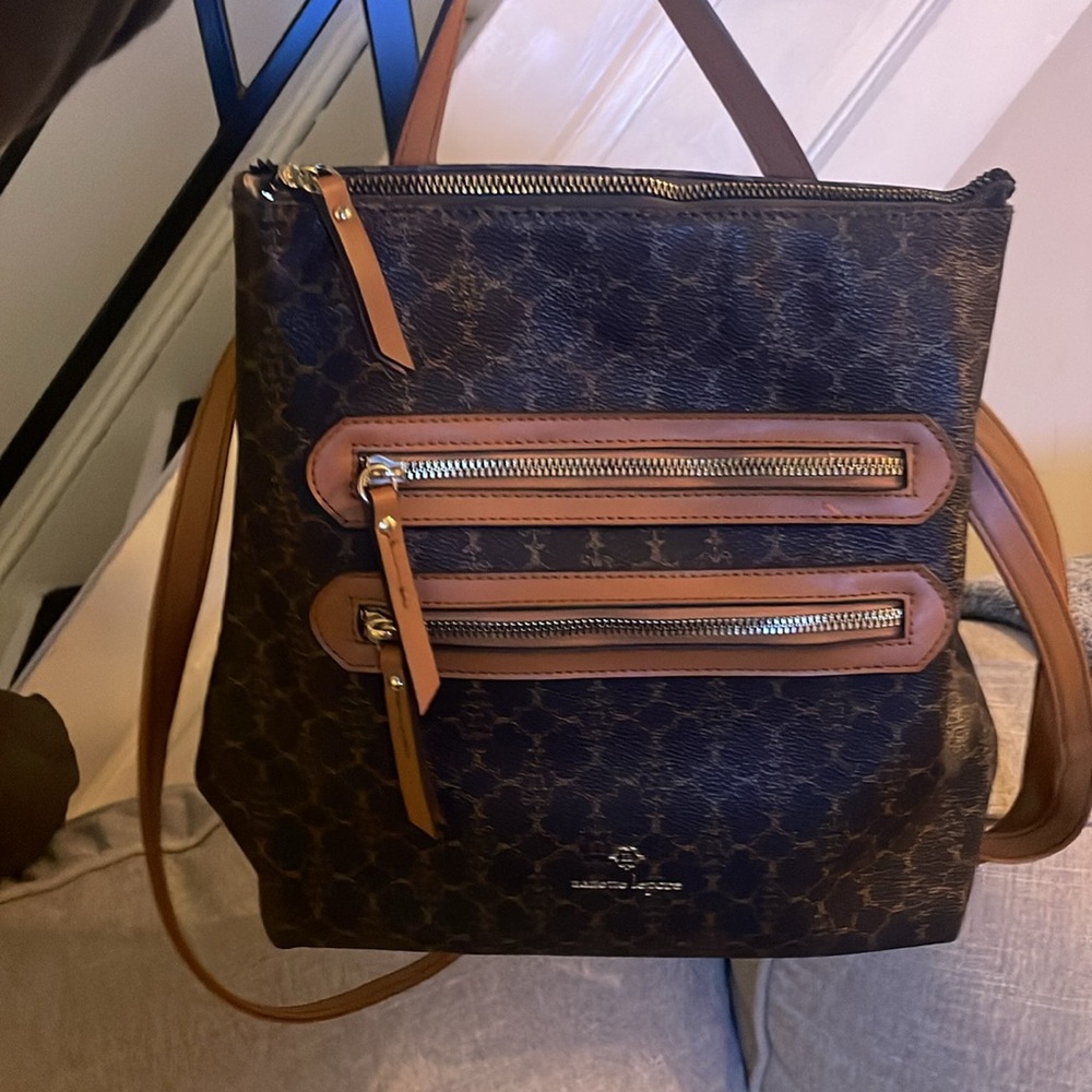 Nanette Lepore Vegan Leather Backpack Purse